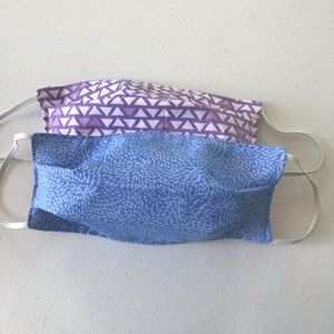 Washable cloth face masks